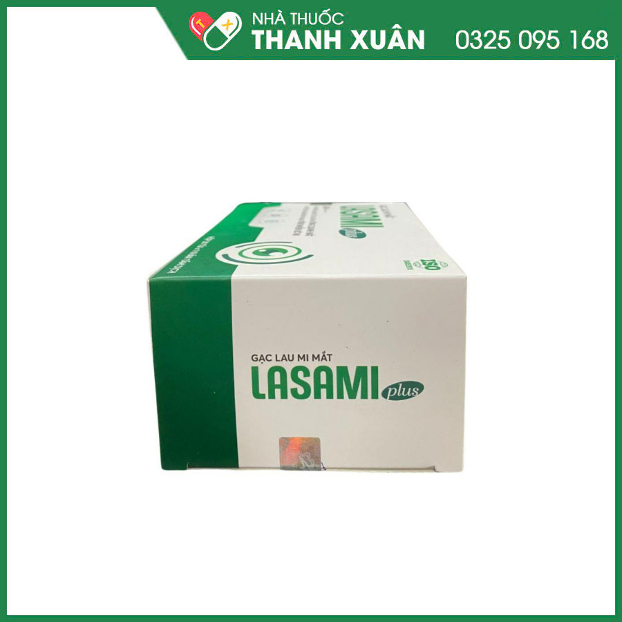 Lasami Plus giúp ức chế sự phát triển của vi khuẩn Demodex, giúp làm giảm tình trạng viêm nhiễm bờ mi, vệ sinh mắt và dưỡng ẩm, kháng khuẩn vùng da quanh mắt